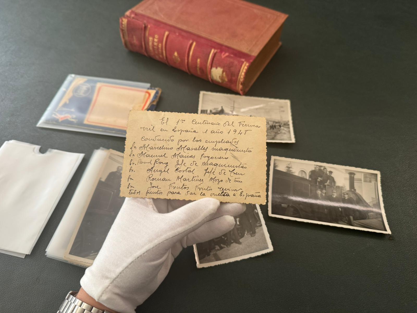 El Museu del Ferrocarril de Catalunya publica un valus descobriment: les identitats i imatges de la tripulaci del Tren del Centenari.